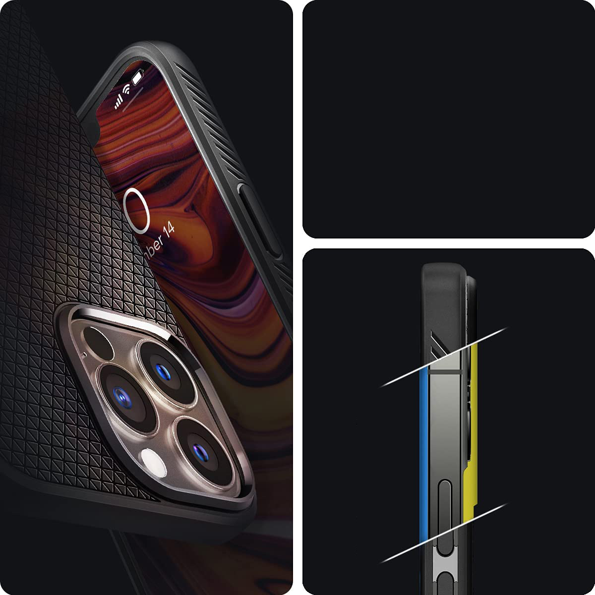 Oryginalne etui od marki Spigen z serii Liquid Air dla iPhone 13 Pro